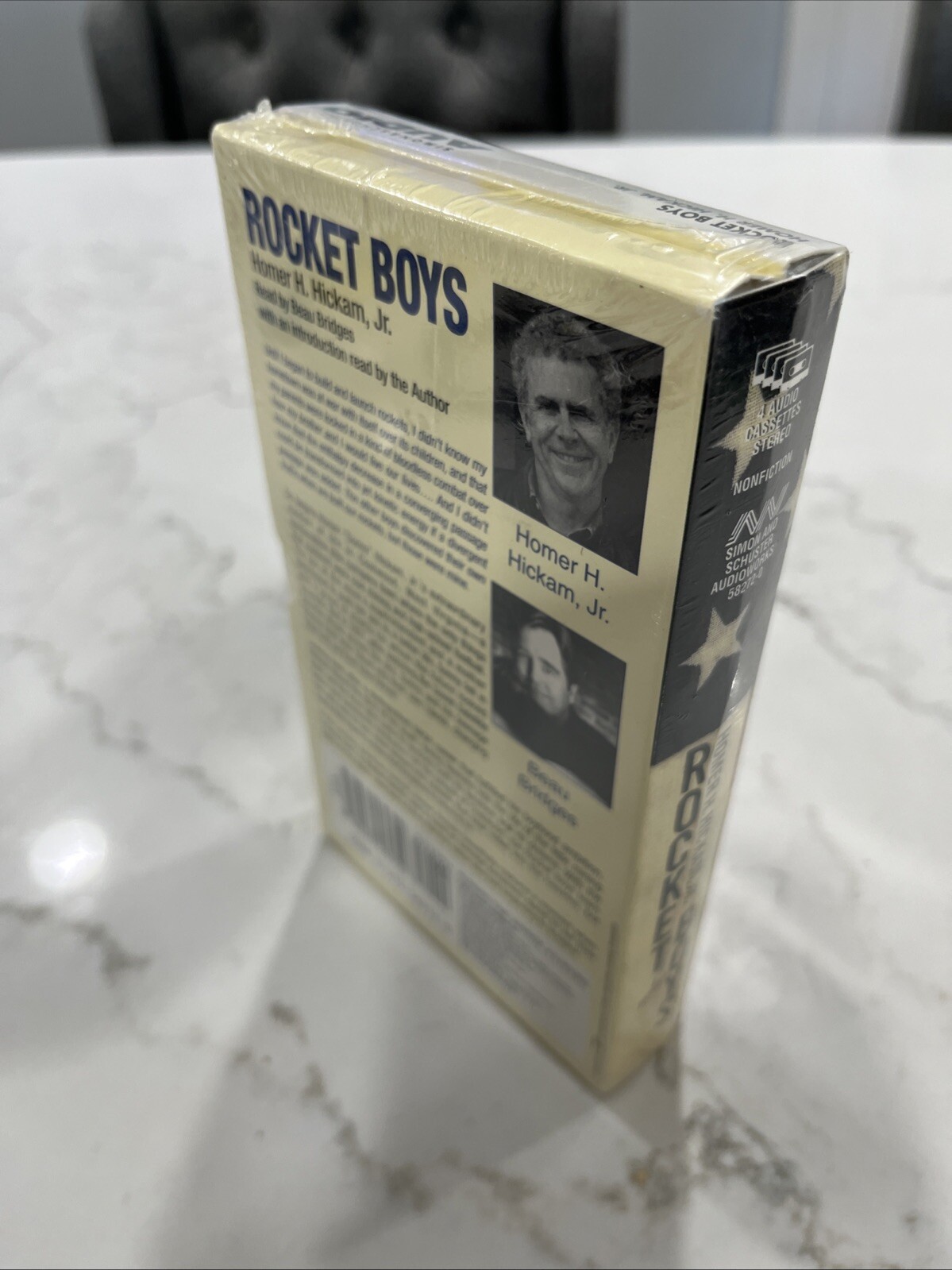 New! Rocket Boys by Homer Hickman Jr. Audio Cassettes Beau Bridges Sealed 1998
