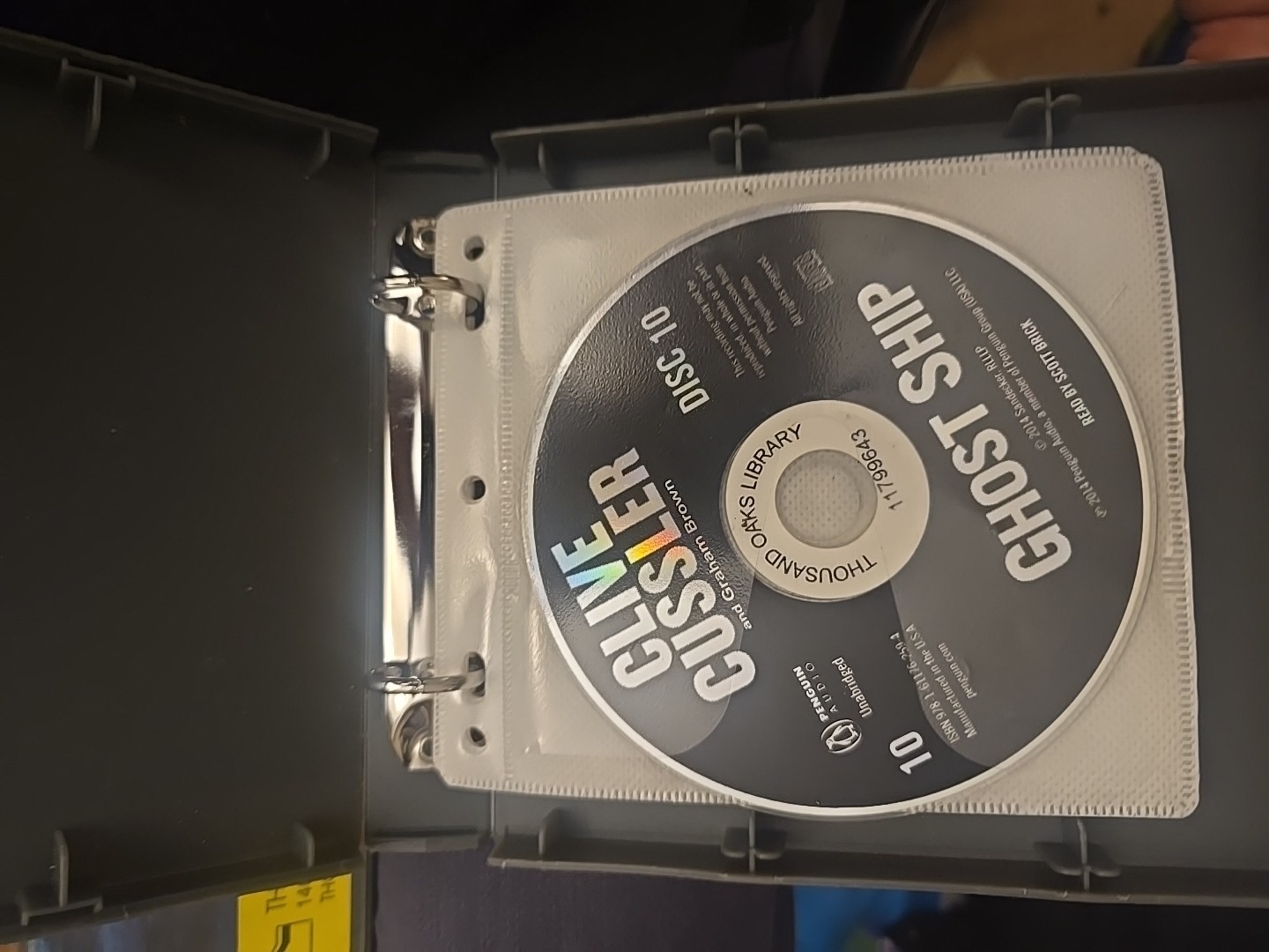 Ghost Ship (The NUMA Files) 10 Audio Disks
