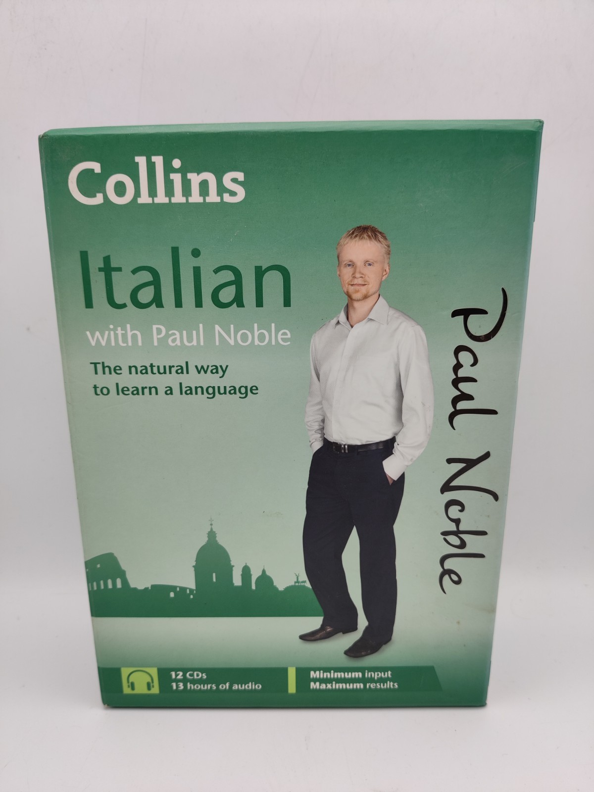 Learn Italian with Paul Noble for Beginners 12 CDs & 1 DVD Booklet Collins