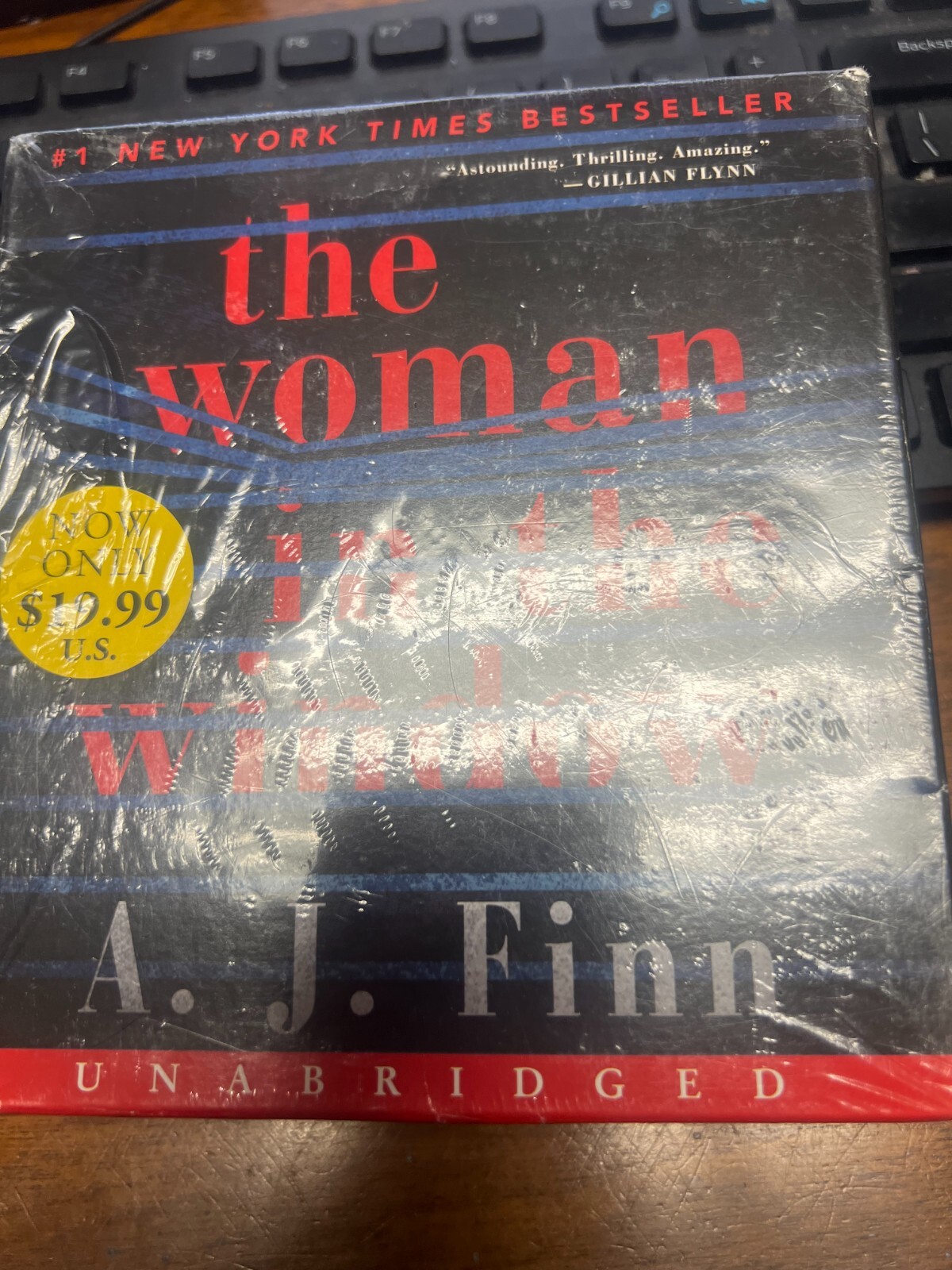 The Woman in the Window, a novel by A.J. Finn — Audio Book