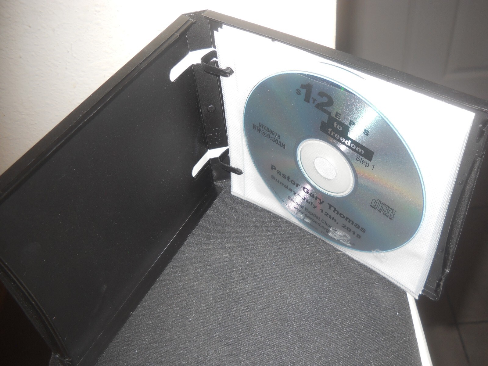 12 Steps to Freedom 2015 Gary Thomas (6-CD Audiobook in Very Good Condition)