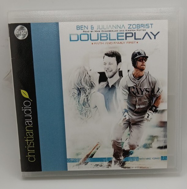 Doubleplay: Faith and Family First -Ben & Julianna Zobrist -CD AUDIOBOOK
