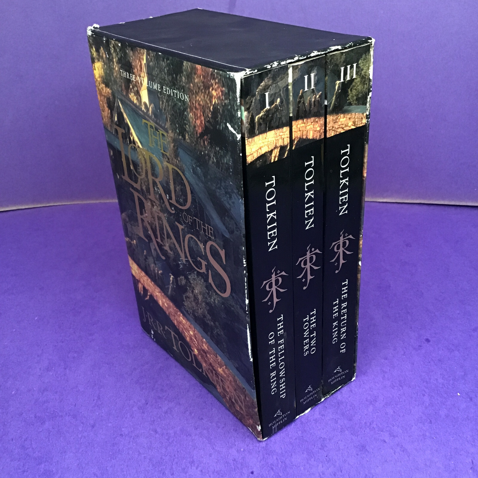 The Lord of the Rings by J. R. R. Tolkien 2002 Three Volume Boxed Set