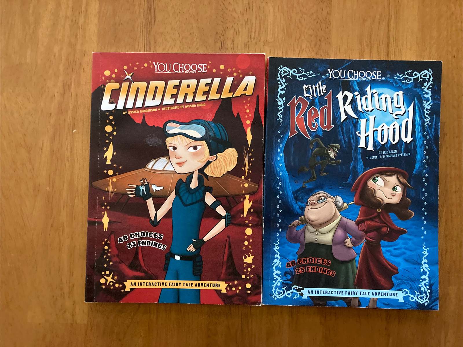 You Choose: Fractured Fairy Tales Series: Cinderella and Little Red Riding Hood