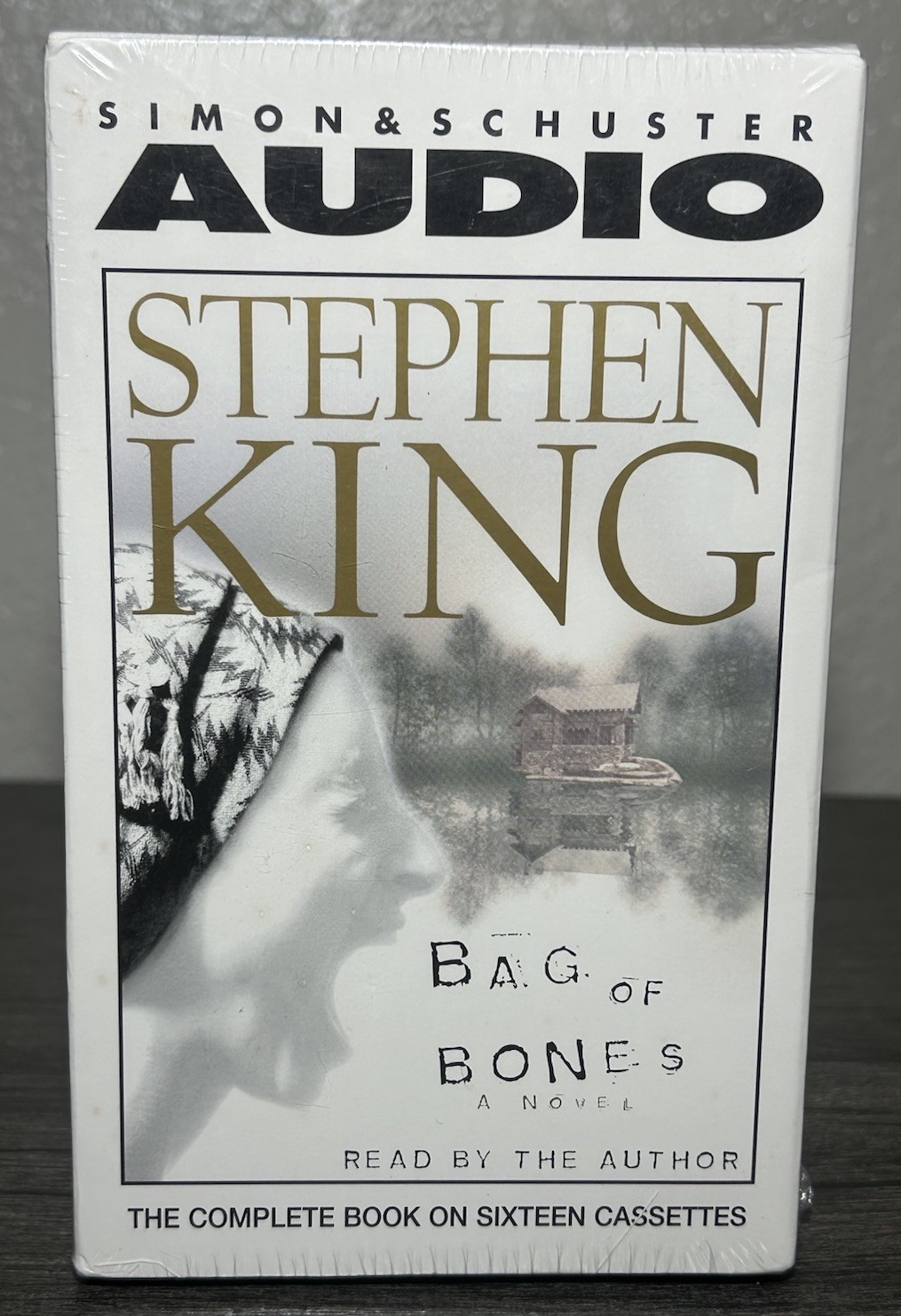 *SEALED* Vintage Bag of Bones by Stephen King (1998 Audio Cassette) Complete Set