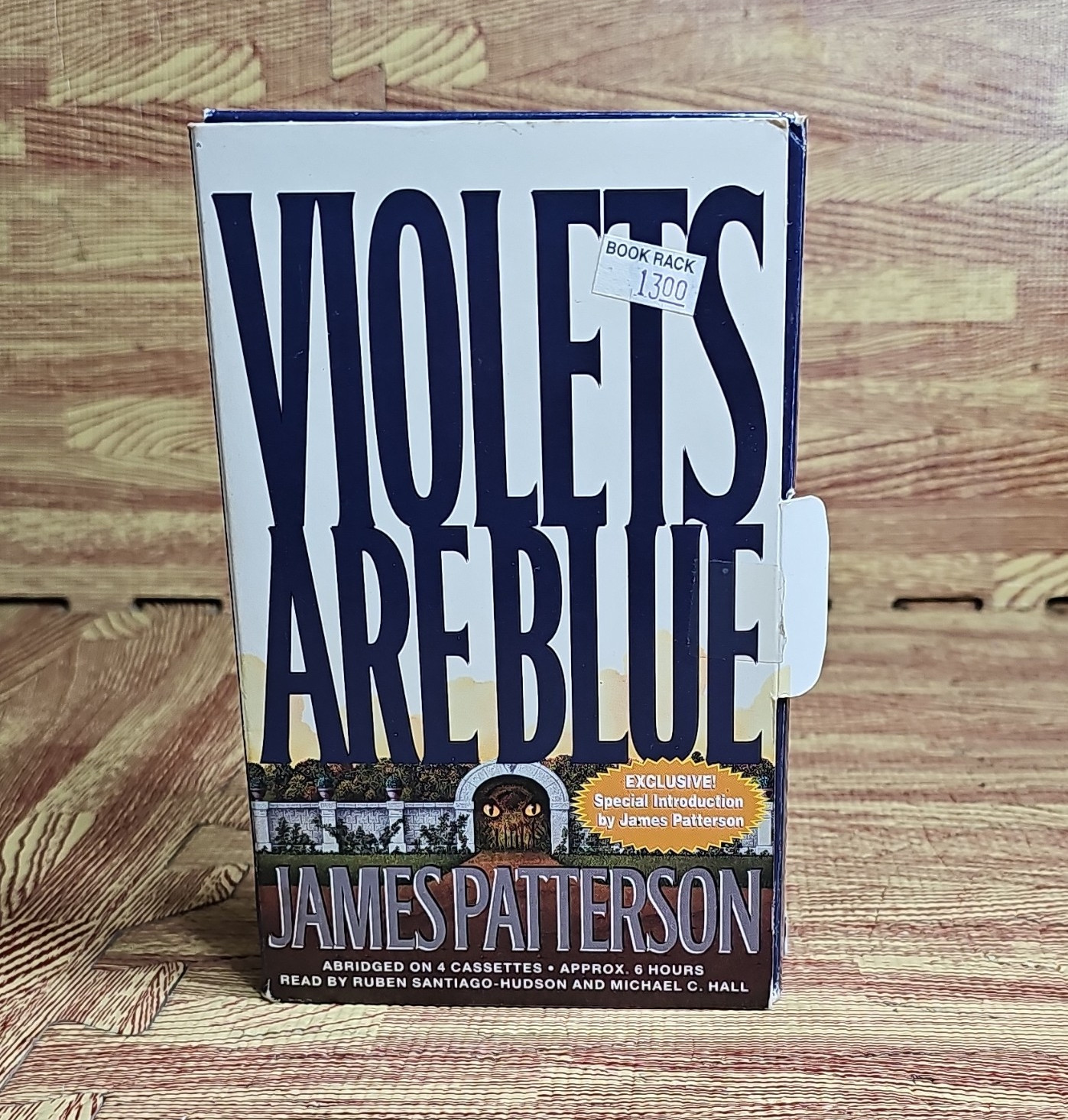 James Patterson Violets Are Blue Time Warner Abridged Cassettes Alex Cross