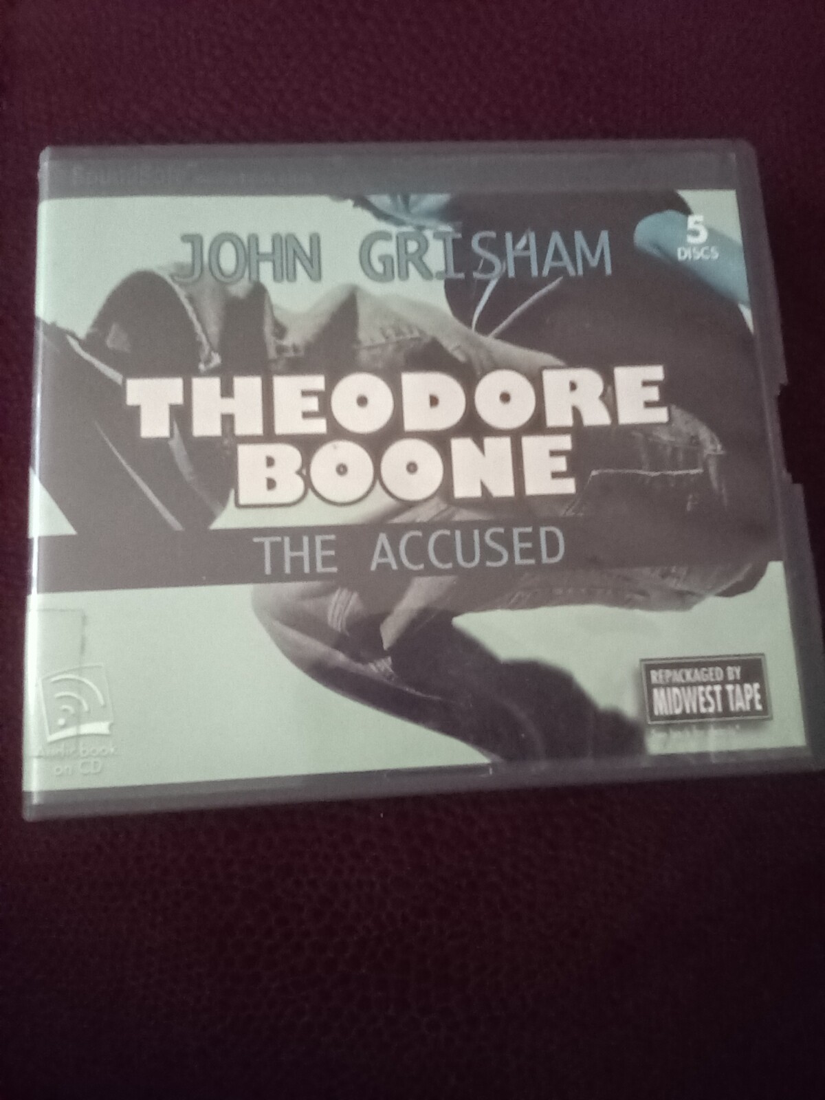 Theodore Boone The Accused By John Grisham CD Audiobook Fiction Thriller Novel
