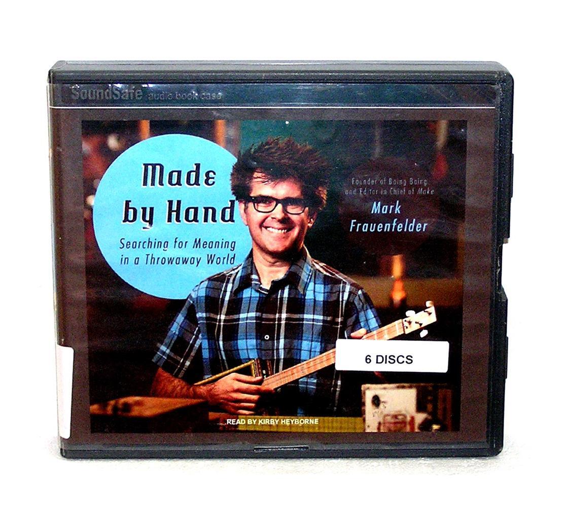 BOOK/AUDIOBOOK CD Mark Frauenfelder DIY Do It Yourself MADE BY HAND