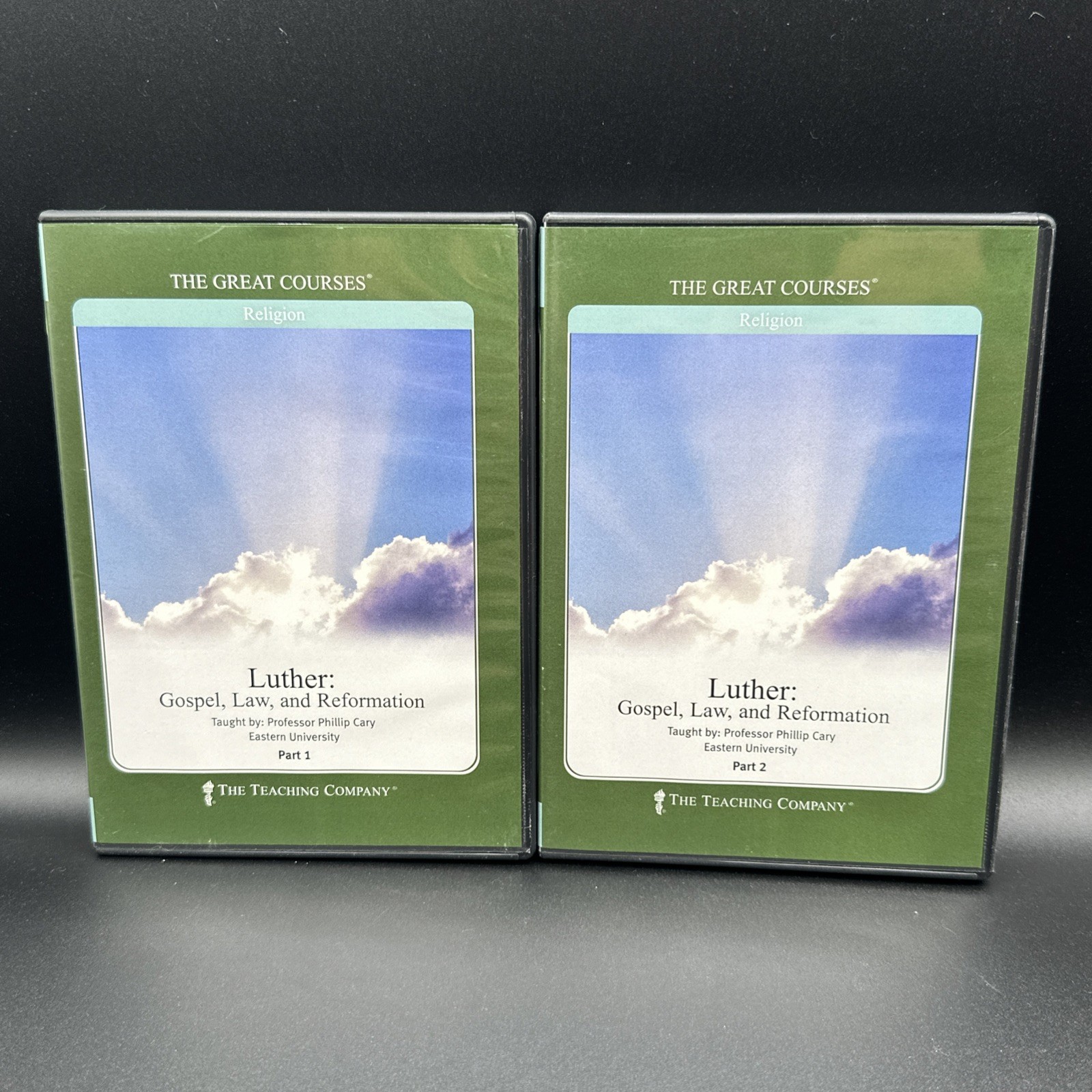 Luther : Gospel, Law, and Reformation Pt I II 12 CD Set Guide Book Great Courses