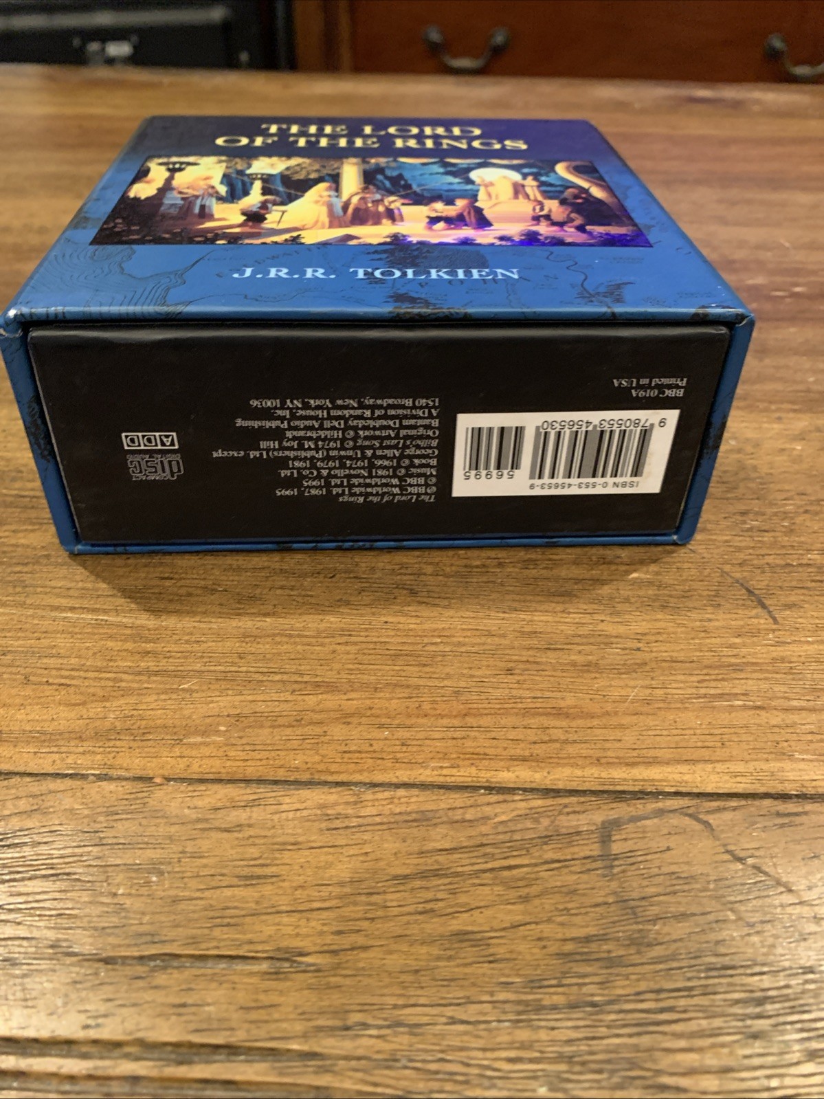 THE LORD OF THE RINGS JRR Tolkien AUDIO BOOK Unabridged BBC Production 13 CDs