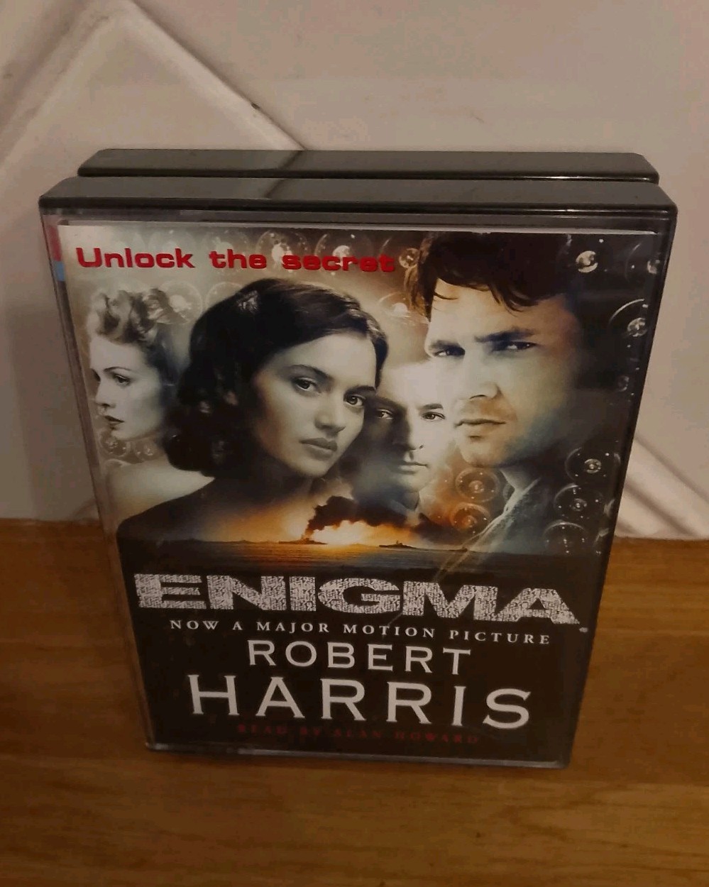 AUDIO BOOK — Robert Harris Enigma Audio Book X4 Cass Tapes