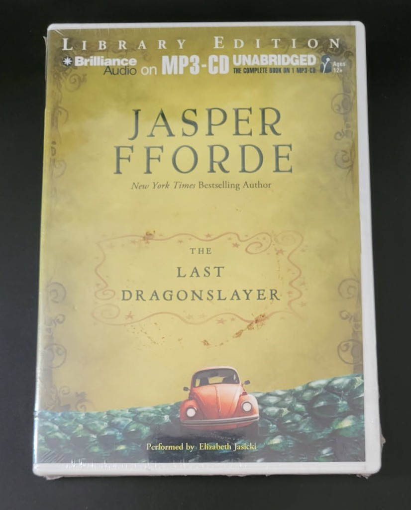 THE LAST DRAGONSLAYER by JASPER FFORDE / Library Edition / MP3 CD / SEALED NEW