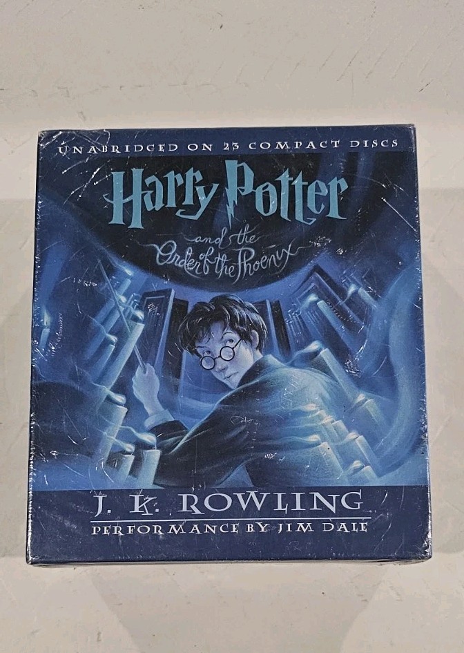 Harry Potter and the Order of the Phoenix by J.K. Rowling (Audio CD) Sealed