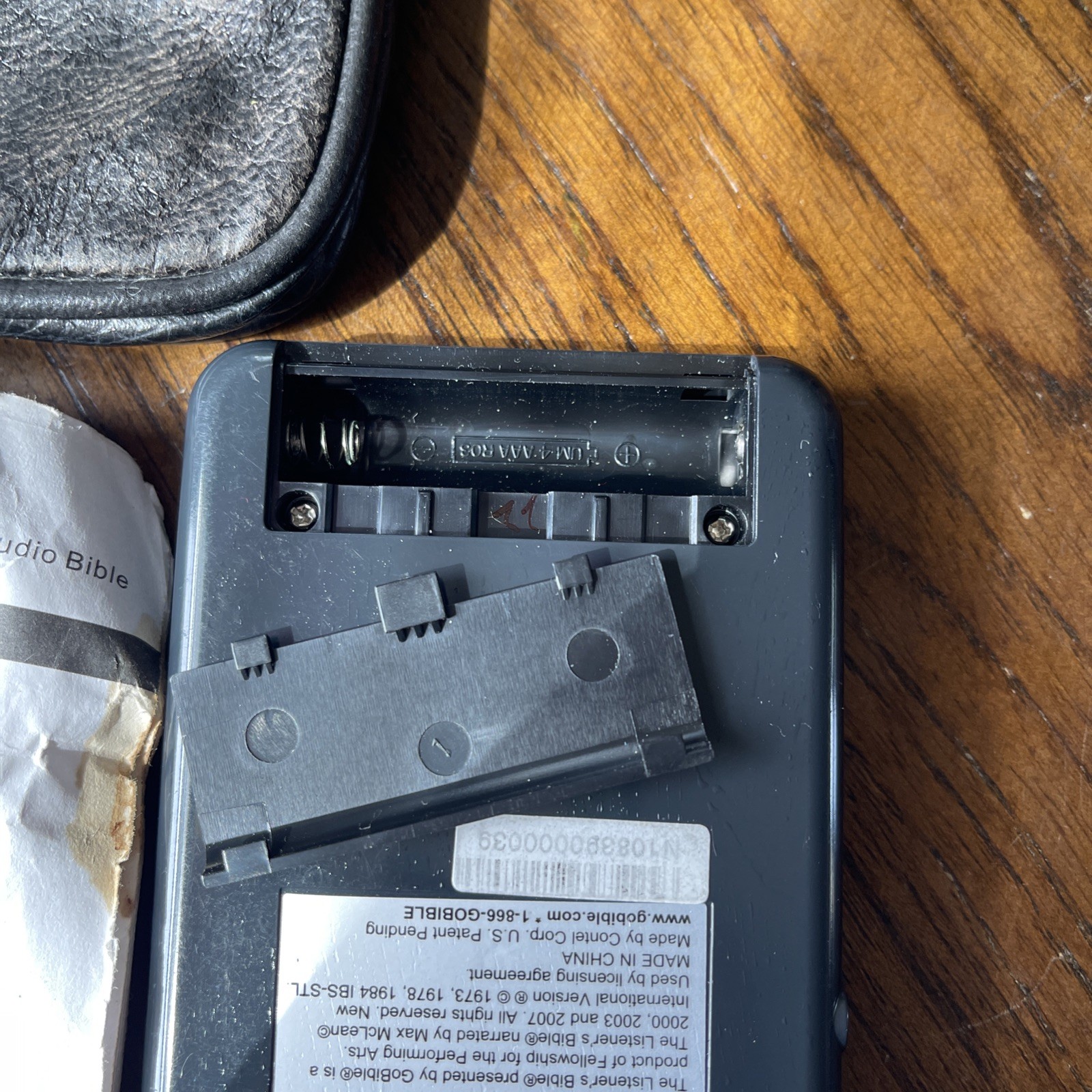 GoBible Traveler NIV Version, GUC