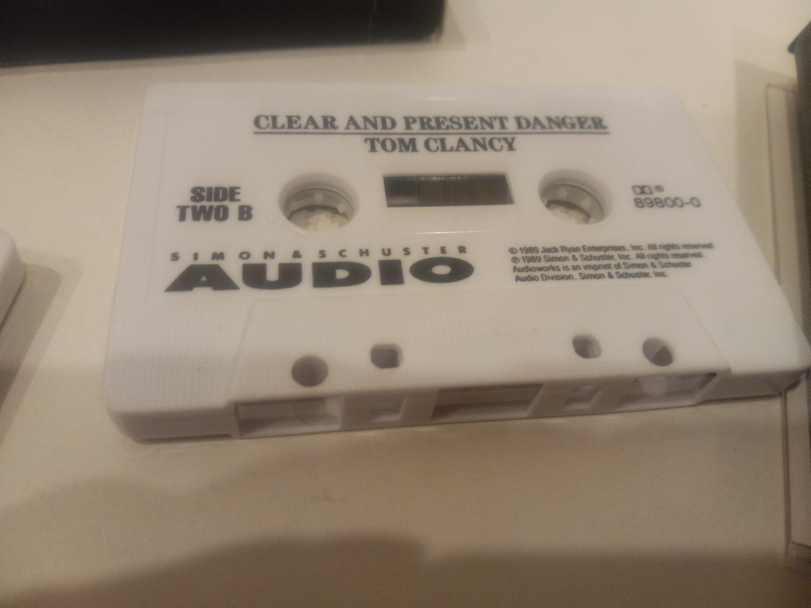 Tom Clancy Clear And Present Danger Audio Book Cassette Tapes