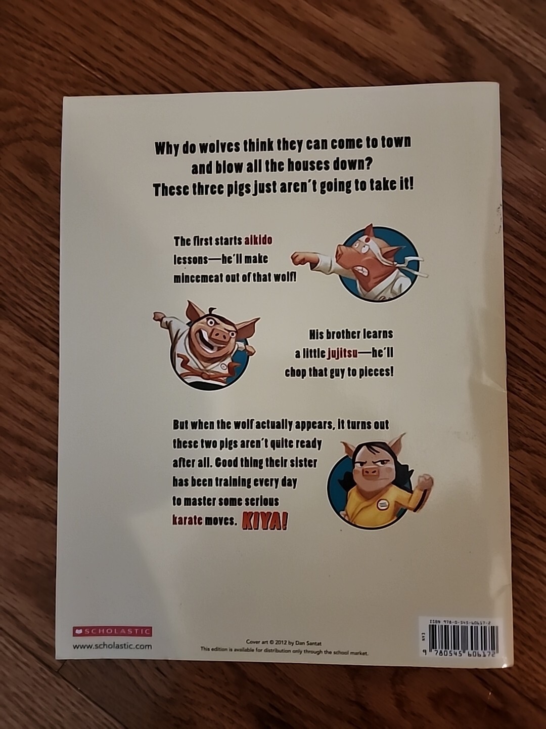 The Three Ninja Pigs by Corey Rosen Schwartz Scholastic 2013