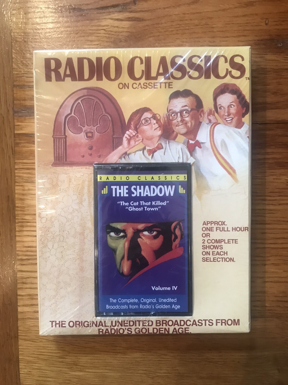 The Shadow Cassette Volume 4 Old Time Radio Classics Sealed Brand New
