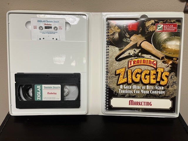 Training Ziggets Ziglar Training Systems Lot of 5 Cassette/VHS Audiobooks
