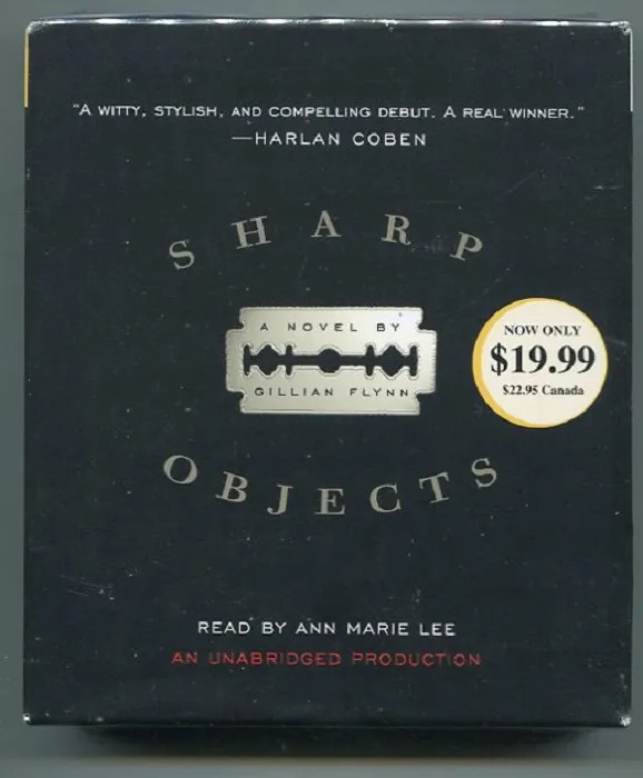 SEALED Gillian Flynn SHARP OBJECTS Unabridged 9+ HRs on 8 CDs Audio Book NEW MIP