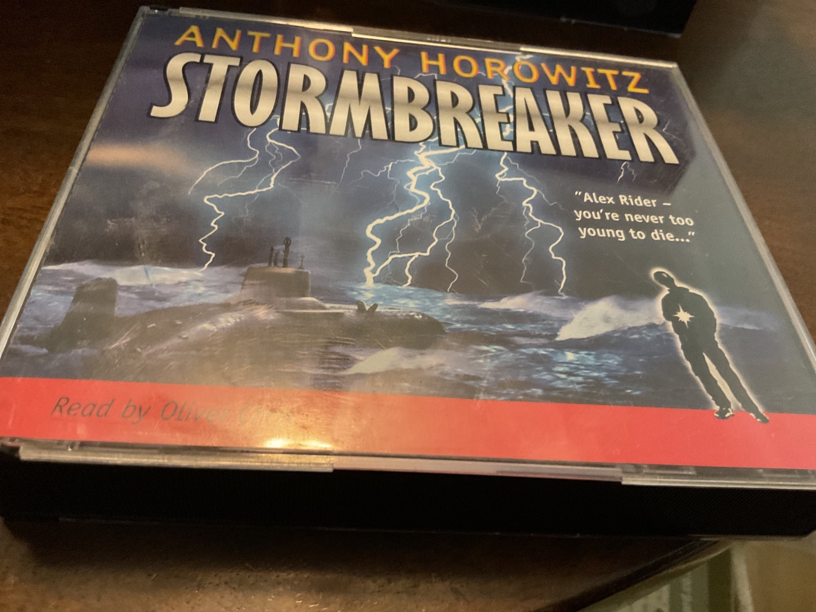 STORMBREAKER — Anthony Horowitz Audiobook cd ((Alex Rider) Free US ship
