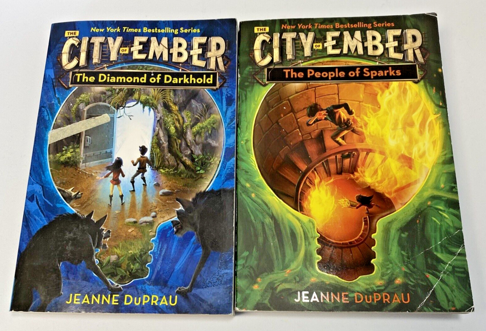 The City Of Ember By Jeanne DuPrau 2 Books 2 and 3 the people of Sparks