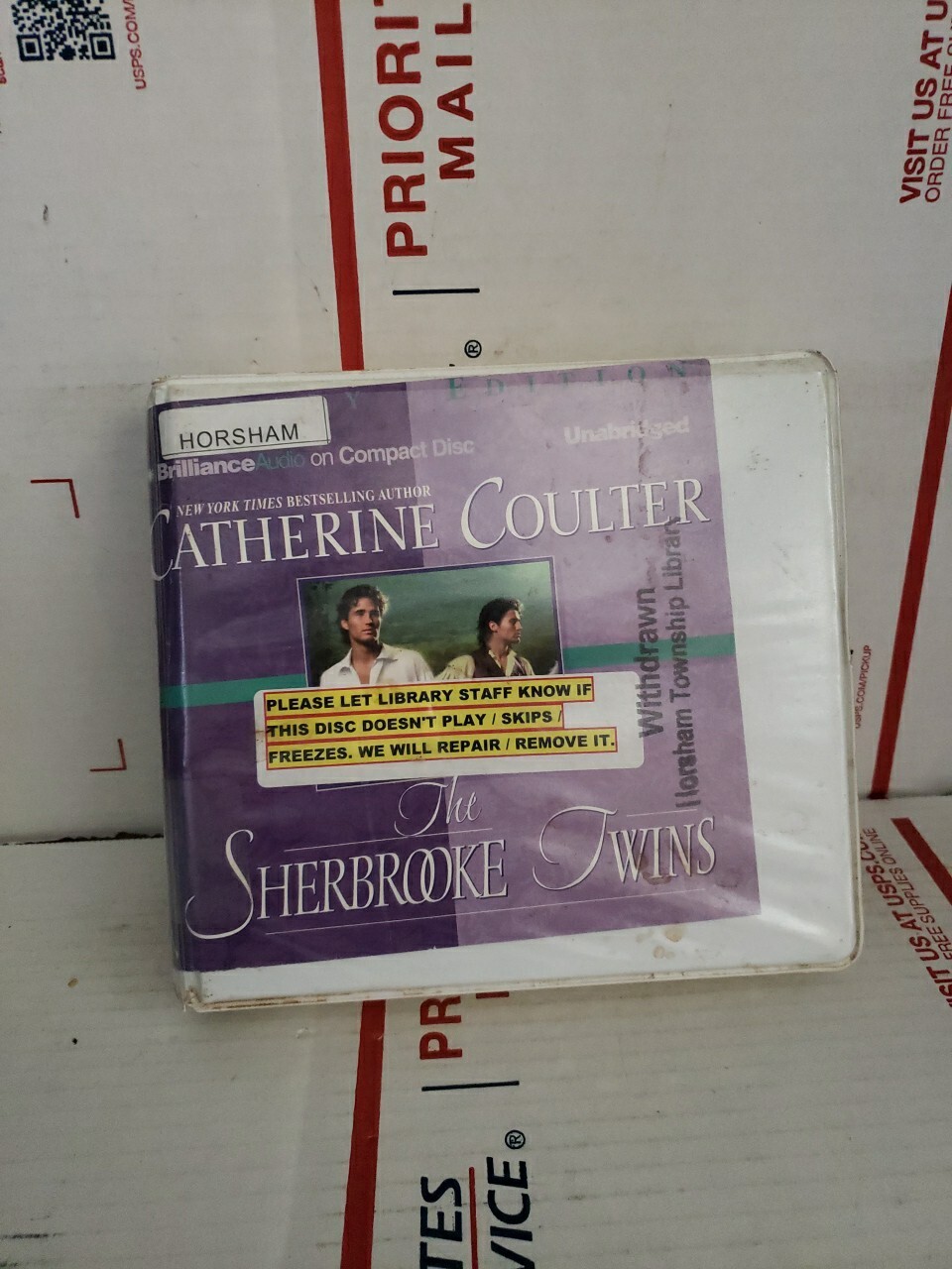 The Sherbrooke Twins (Bride Series) — Audio CD By Catherine Coulter 9 CDs #162h