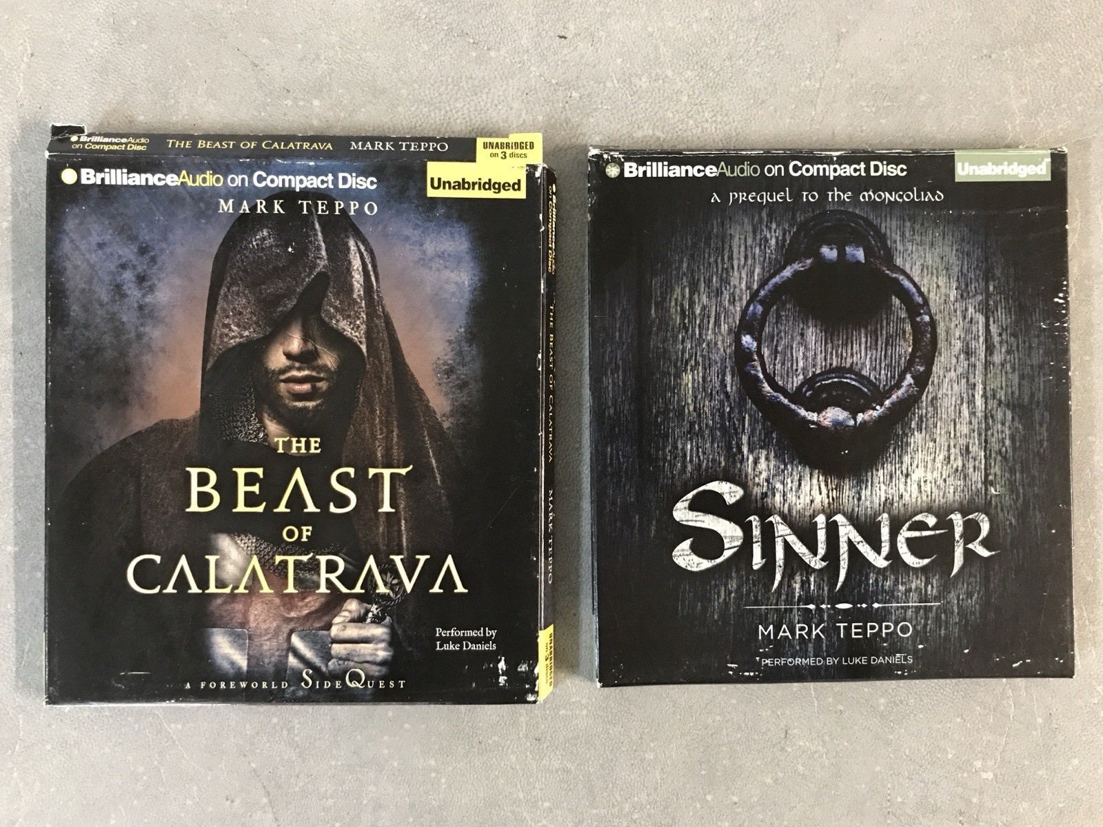 2: Mark Teppo CD Audiobooks — Sinner & Beast of Calatrava — Unabridged