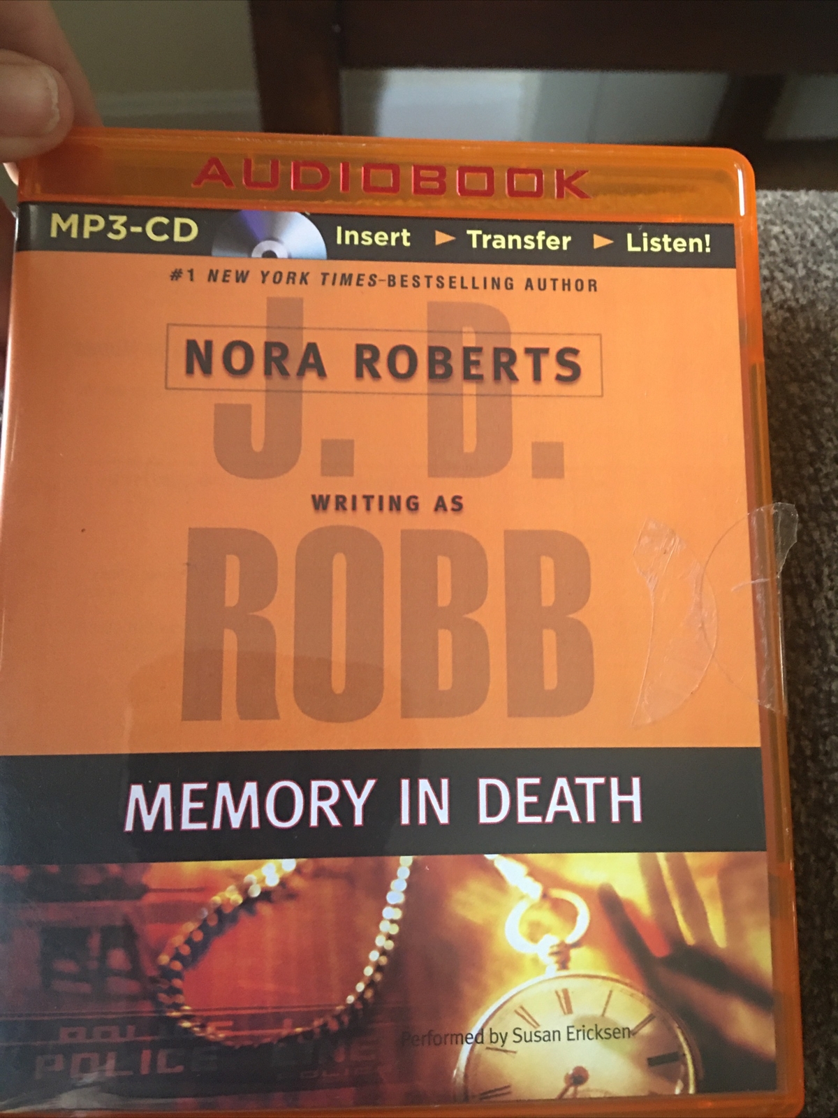 Memory in Death by J D Robb: New Audiobook