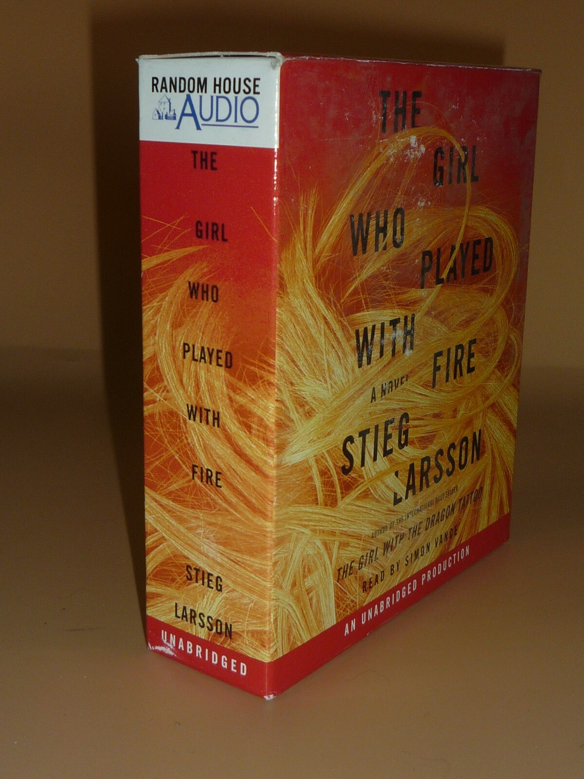 THE GIRL WHO PLAYED WITH FIRE #2 OF SERIES AUDIO 15 CDs