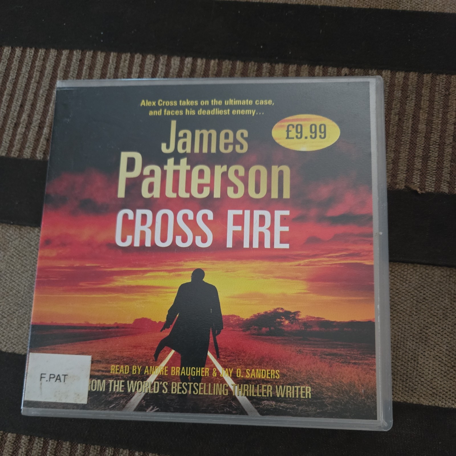 NEW — CROSS FIRE — JAMES PATTERSON CD Audio Book (4 CD’s 5.5 Hours) (ALEX CROSS