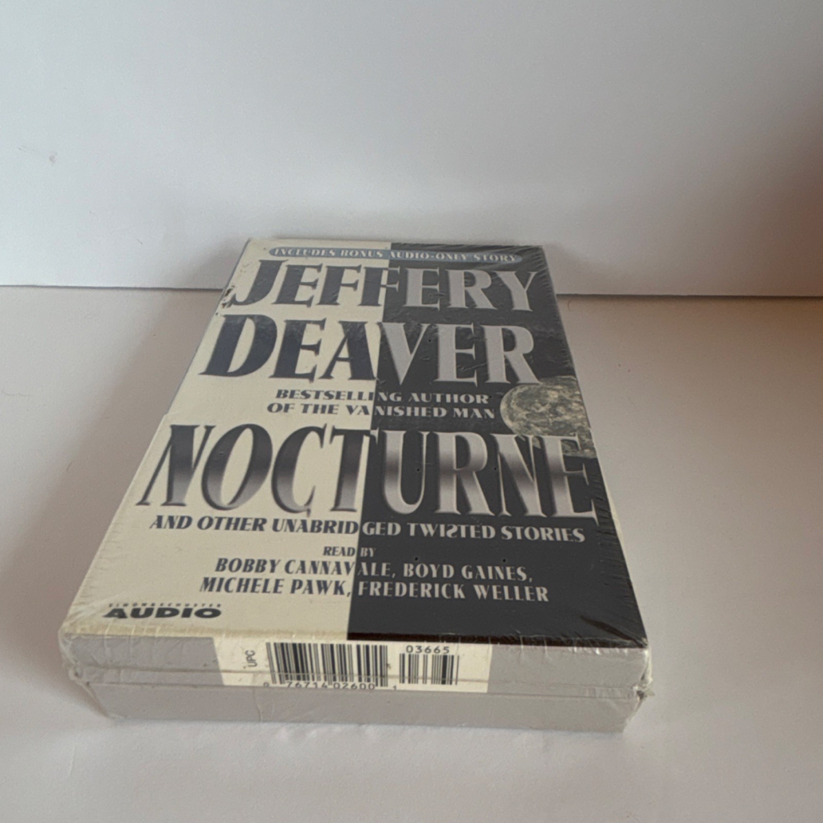 Jeffery Deaver Nocturne & Other Unabridged Stories Audio Cassette Simon & Schus…