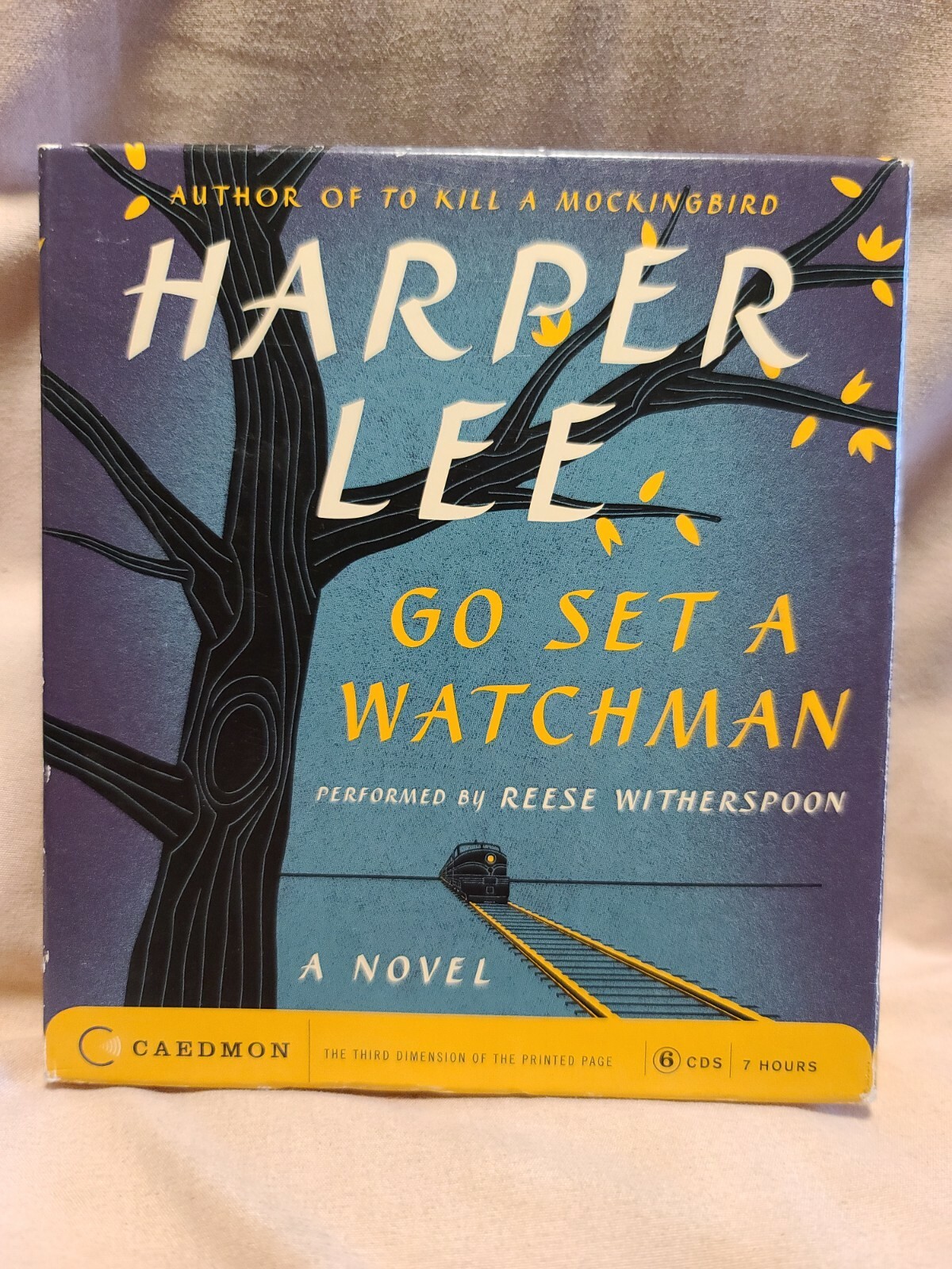 Shelf191 Audiobook~ Go set a watchman — Harper Lee- 6 cds