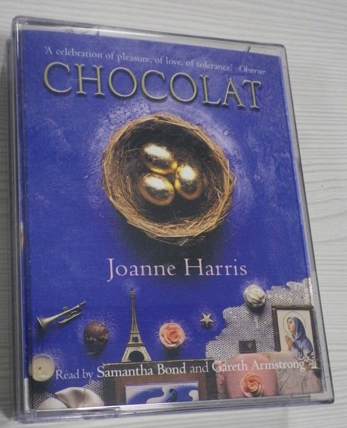 Chocolat, 2 x Cassette Audio Book, Joanne Harris