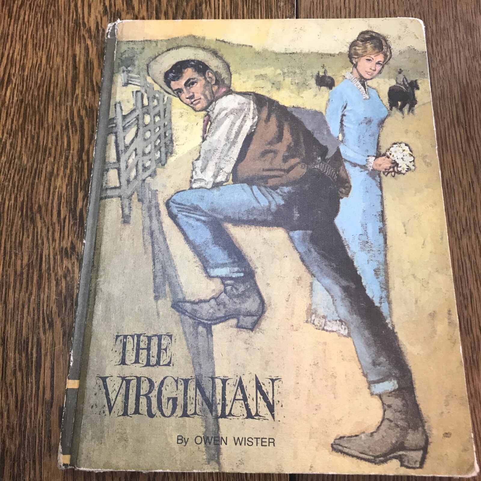 Illustrated Junior Library The Virginian By Owen Wister 1968