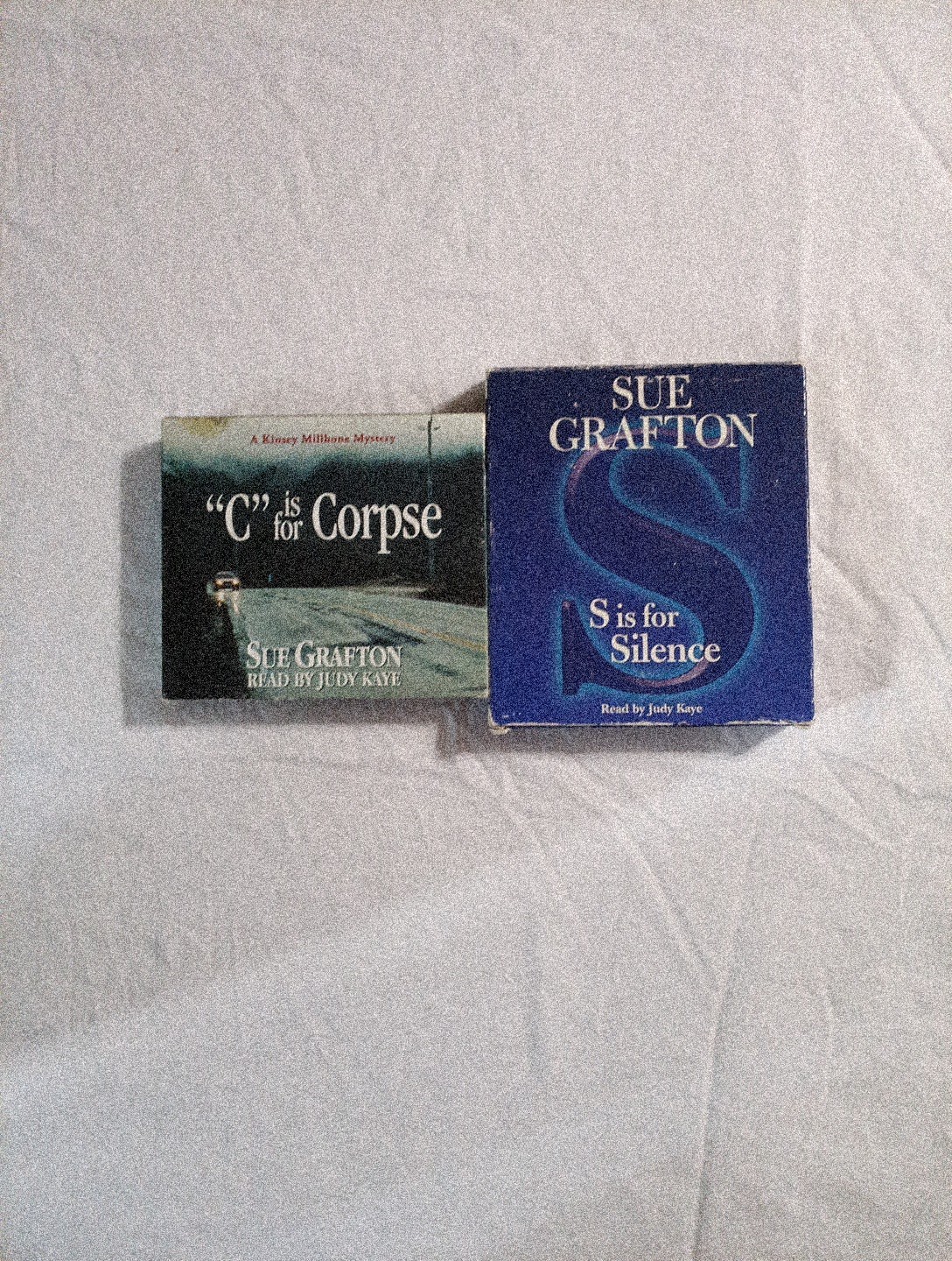 2 Sue Grafton Audiobooks Mysteries C Is For Corpse And S Is For Silence