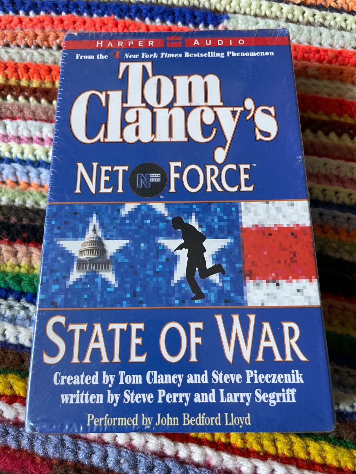 Tom Clancy’s Net Force State of War Audio Cassette Sealed John Bedford Lloyd