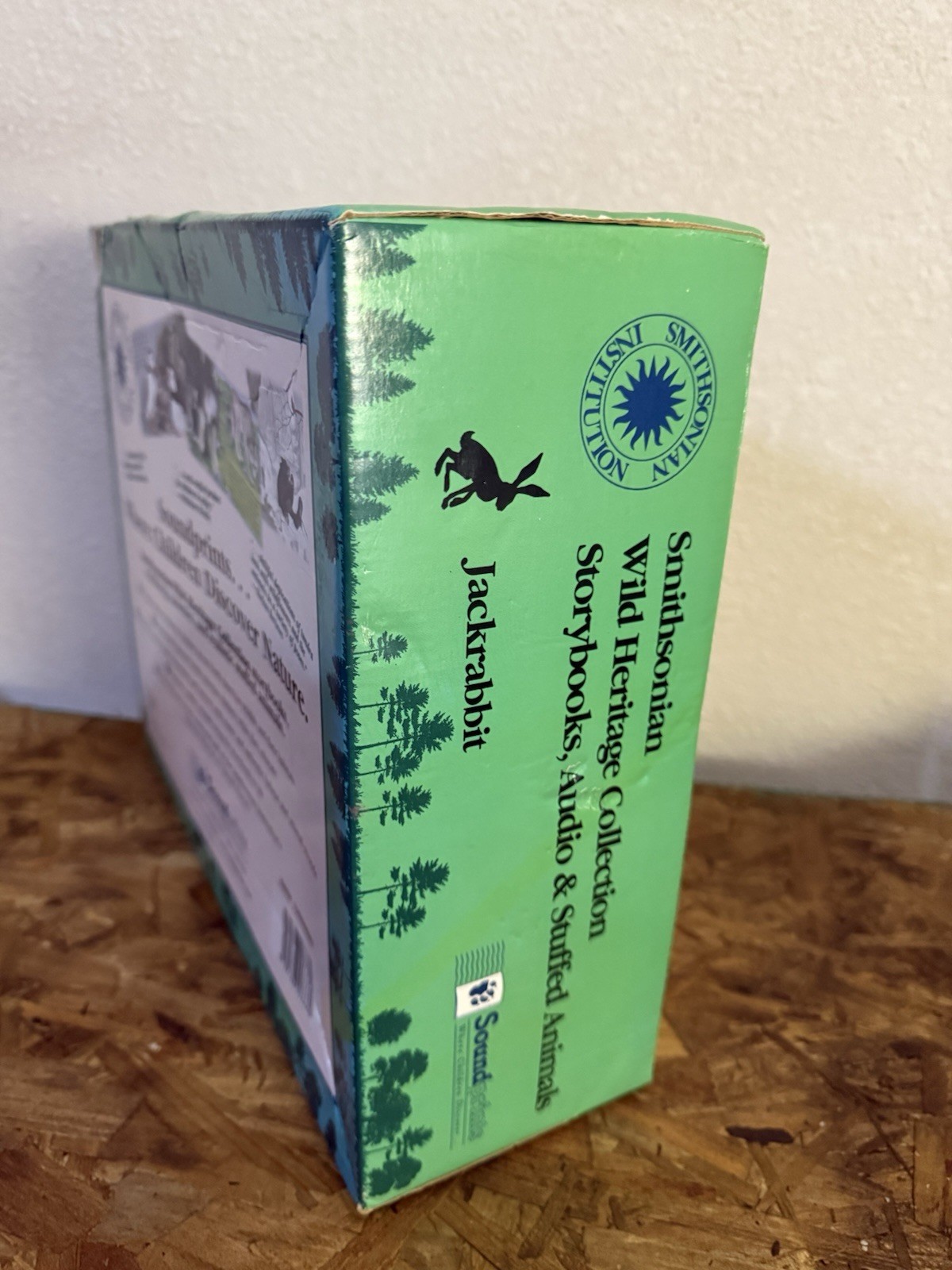 SMITHSONIAN COLLECTION STORY BOOKS ,AUDIO AND STUFFED ANIMALS JACKRABBIT