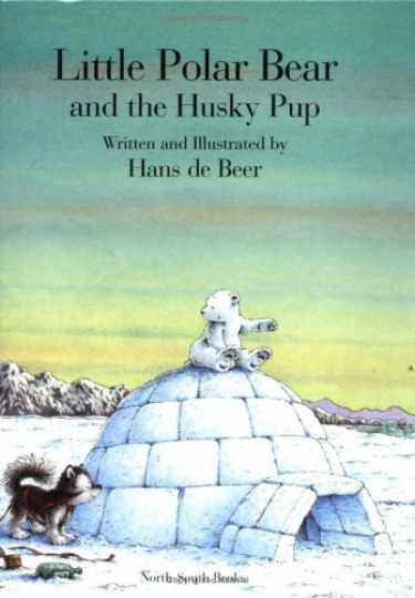 Little Polar Bear and the Husky — Library Binding, by Hans De Beer — Very Good