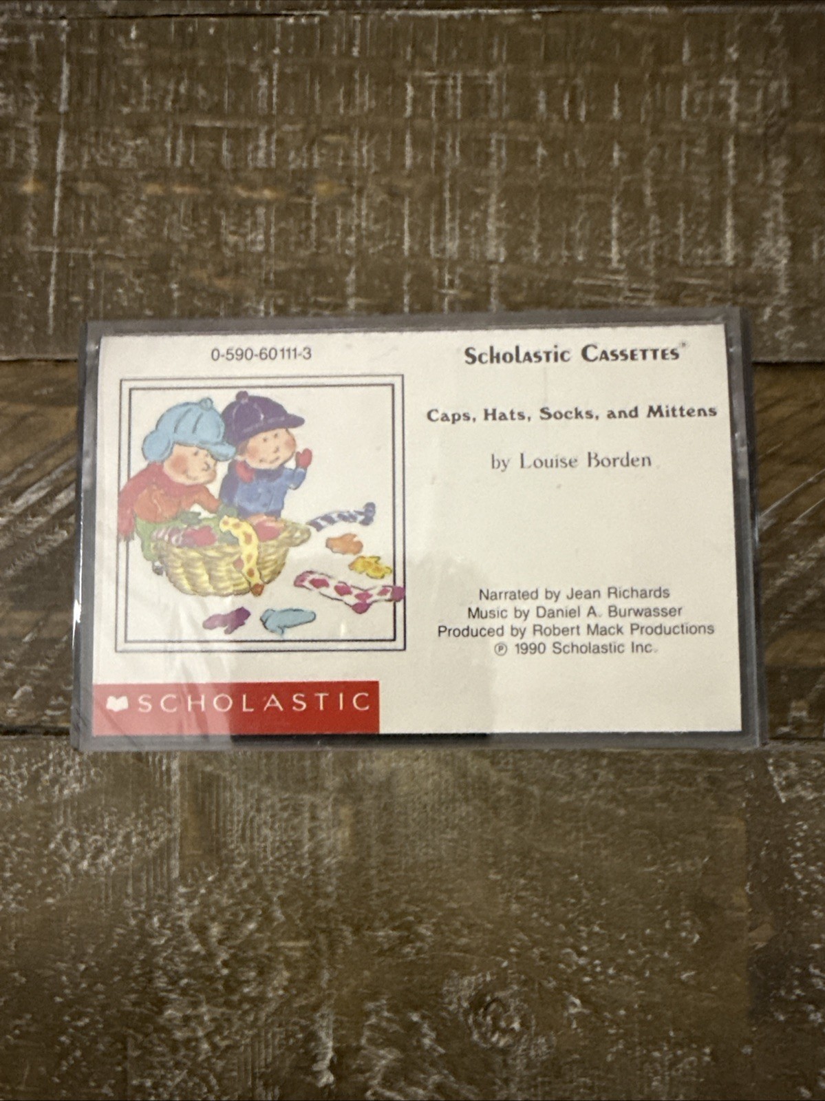Scholastic Caps Hats Socks and Mittens Audio Book On Cassette