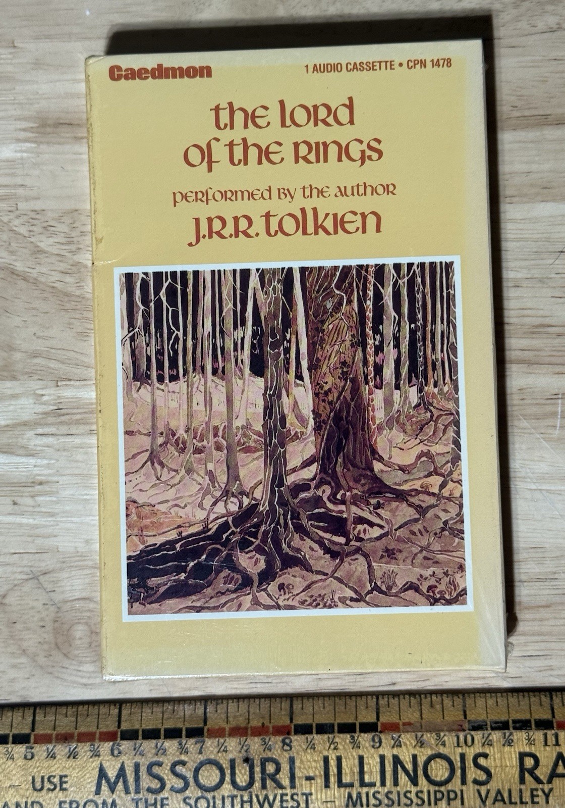 J.R.R. Tolkien The Lord of the Rings Audio Cassette Excerpts New Sealed 1995