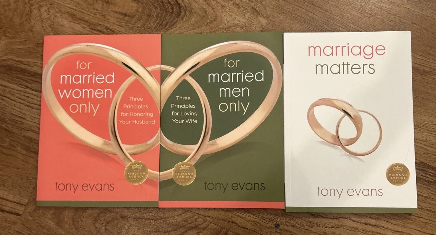Tony Evans Marriage Matters CD Series Vol 1 & 2 + 3 Booklets NEW/Unused Set
