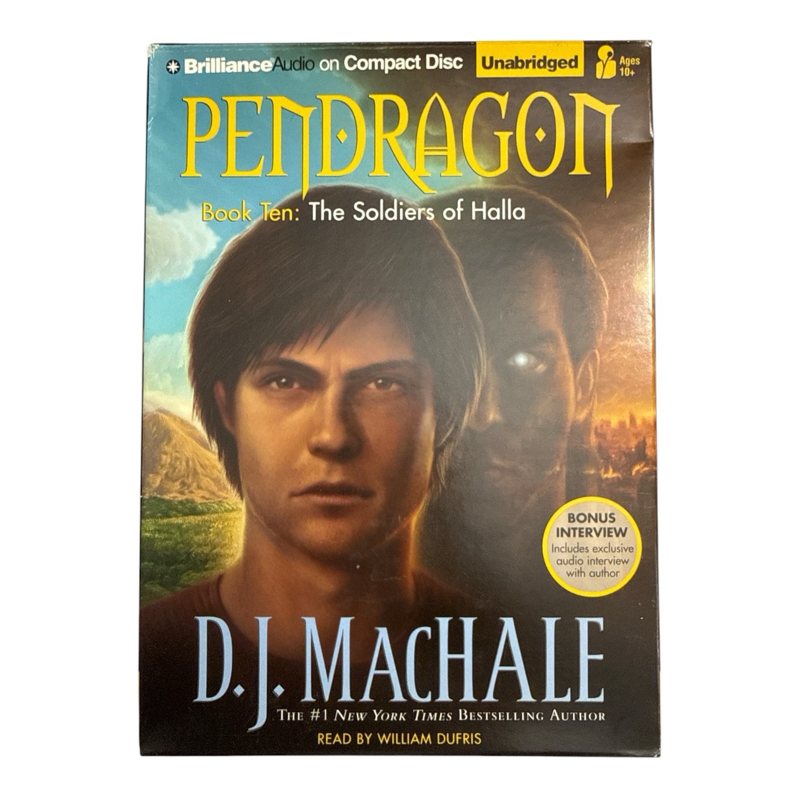 Pendragon: The Soldiers of Halla by D.J. MacHale Unabridged Audiobook CD