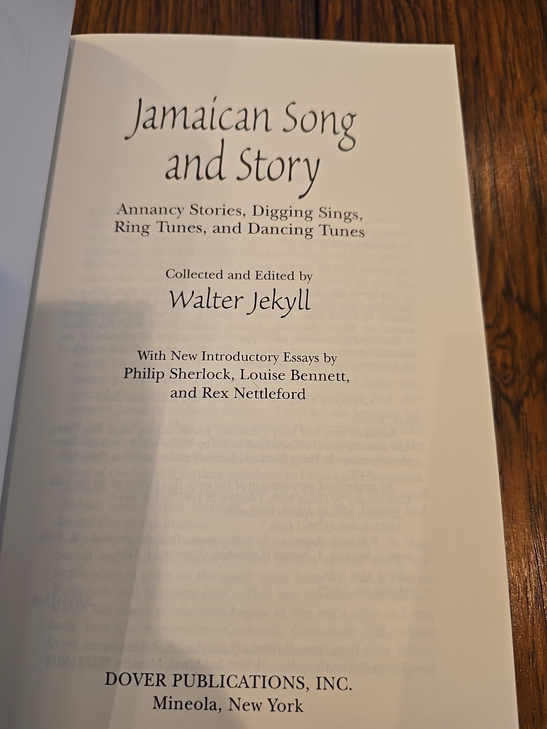 Jamaican Song and Story : Annancy Stories, Digging Sings, Ring Tunes, and…