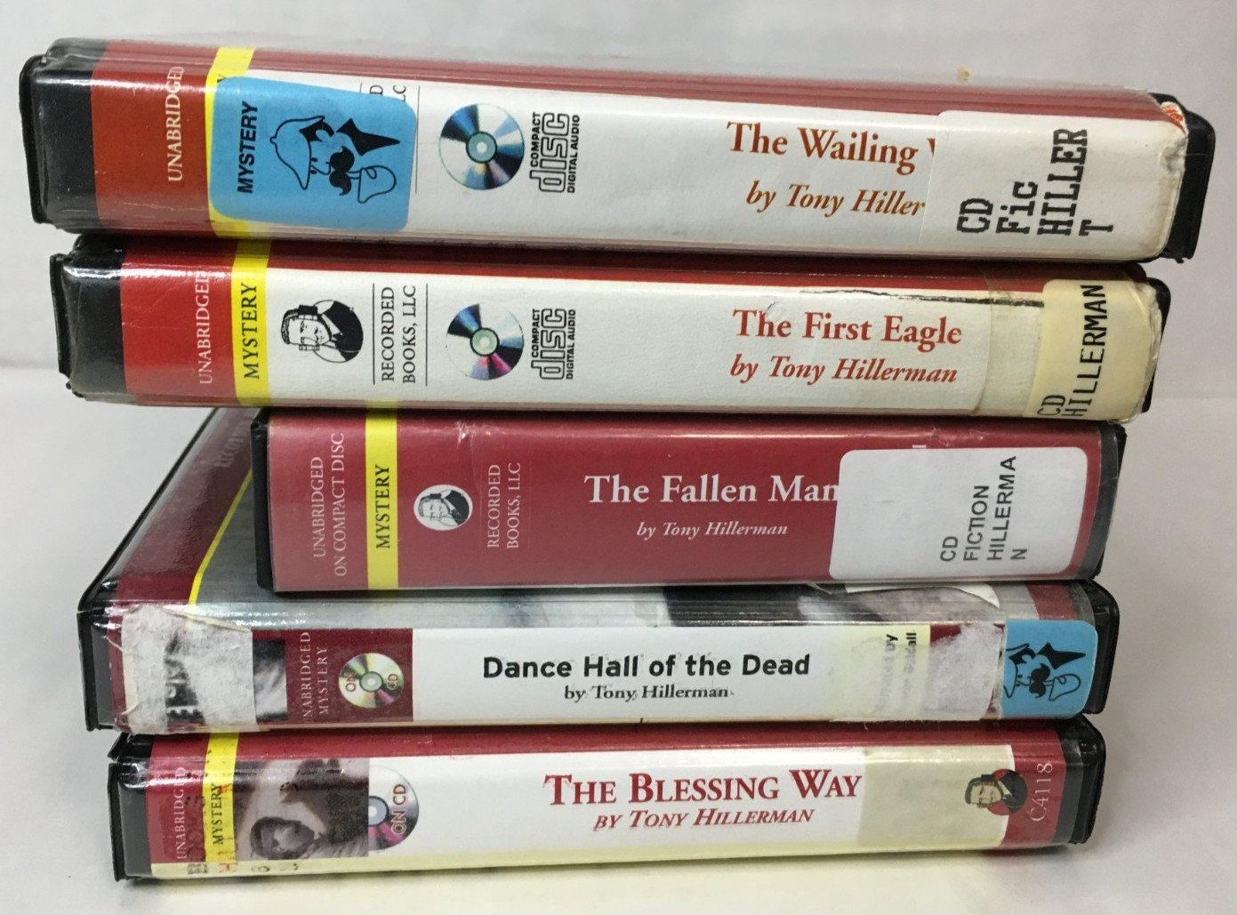 Lot of 5 Joe Leaphorn & Jim Chee Series by Tony Hillerman — Audiobooks CDs