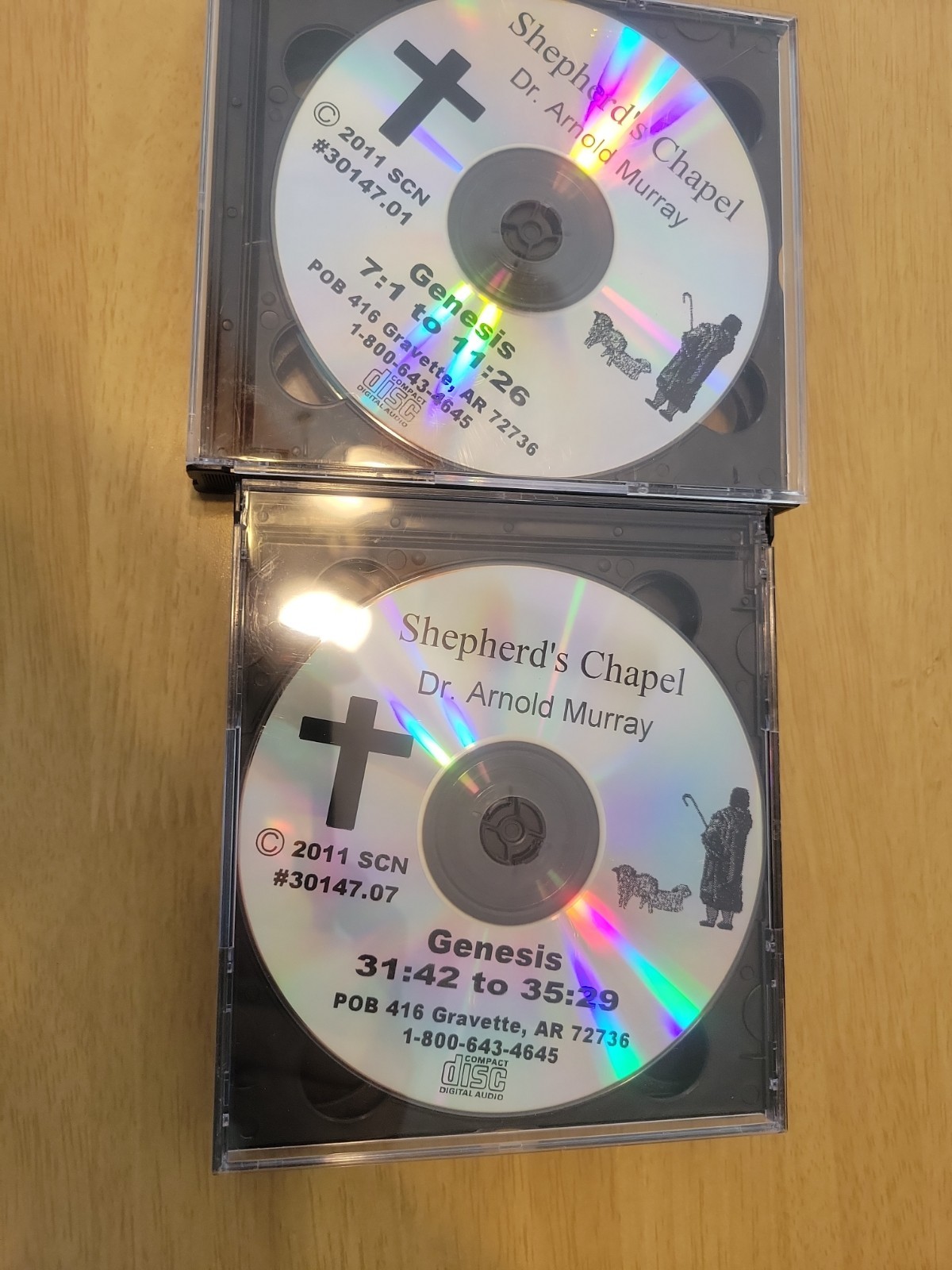 Shepherd’s Chapel Genesis Prophets Dr. Arnold Murry 11 CD St See Discription