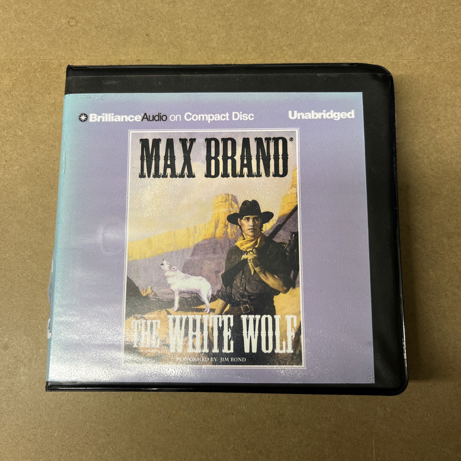 The White Wolf By Max Brand (Unabridged 7 CDs Audiobook) Good WESTERN