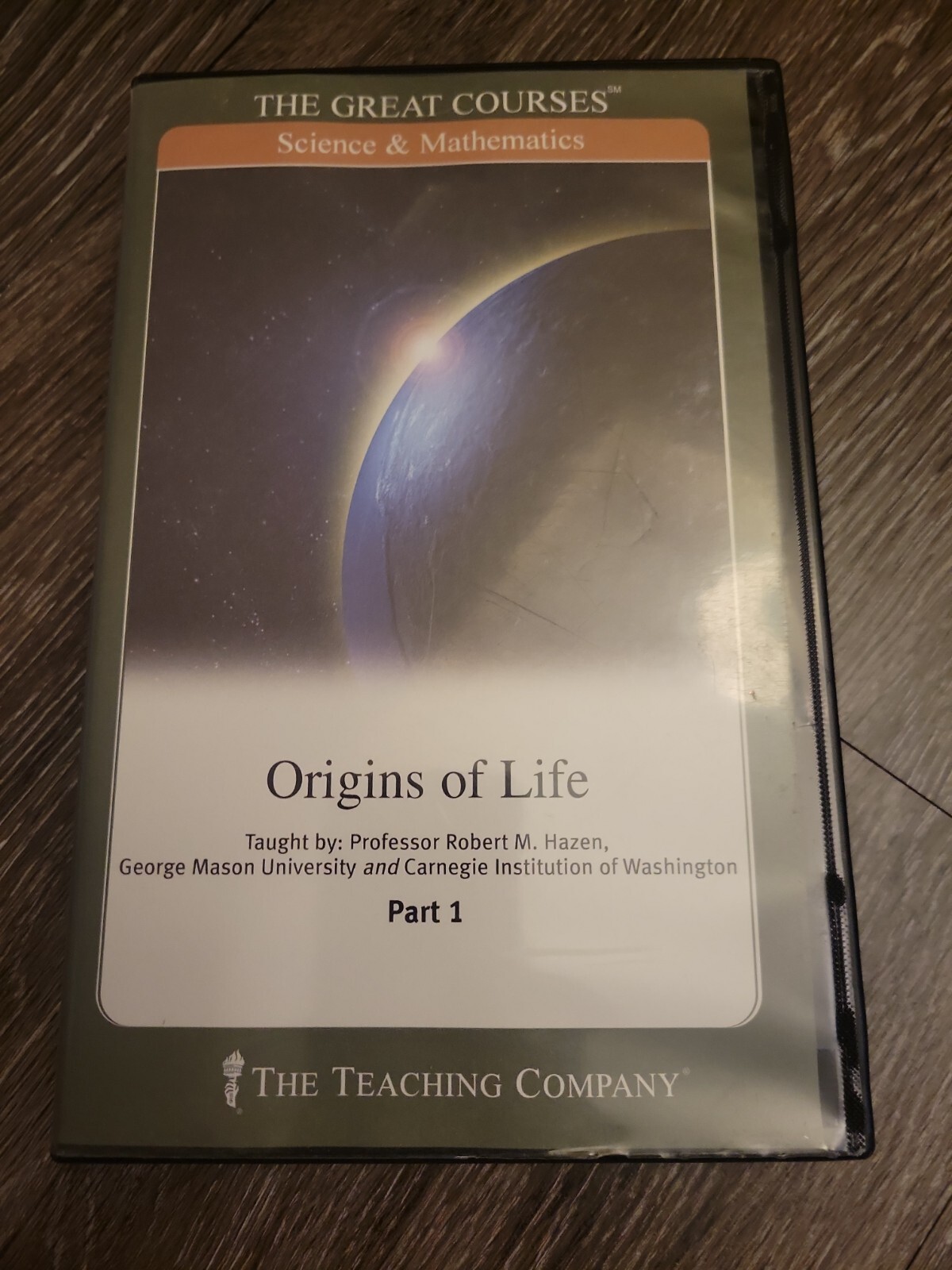 The Great Courses Science & Math Origins of Life Part 1w/ Guidebooks 6 CDs