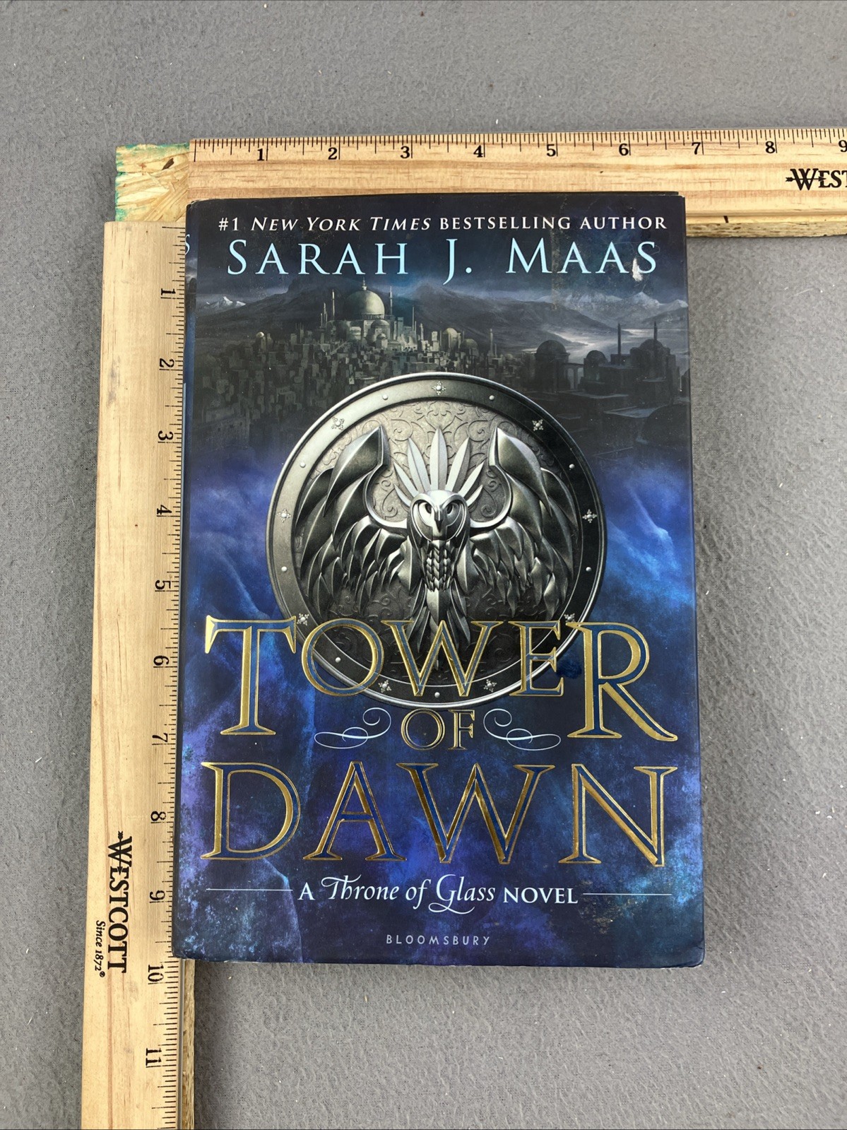 Tower of Dawn A Throne of Glass Novel by Sarah J. Maas HCDJ 1st Print First 2017