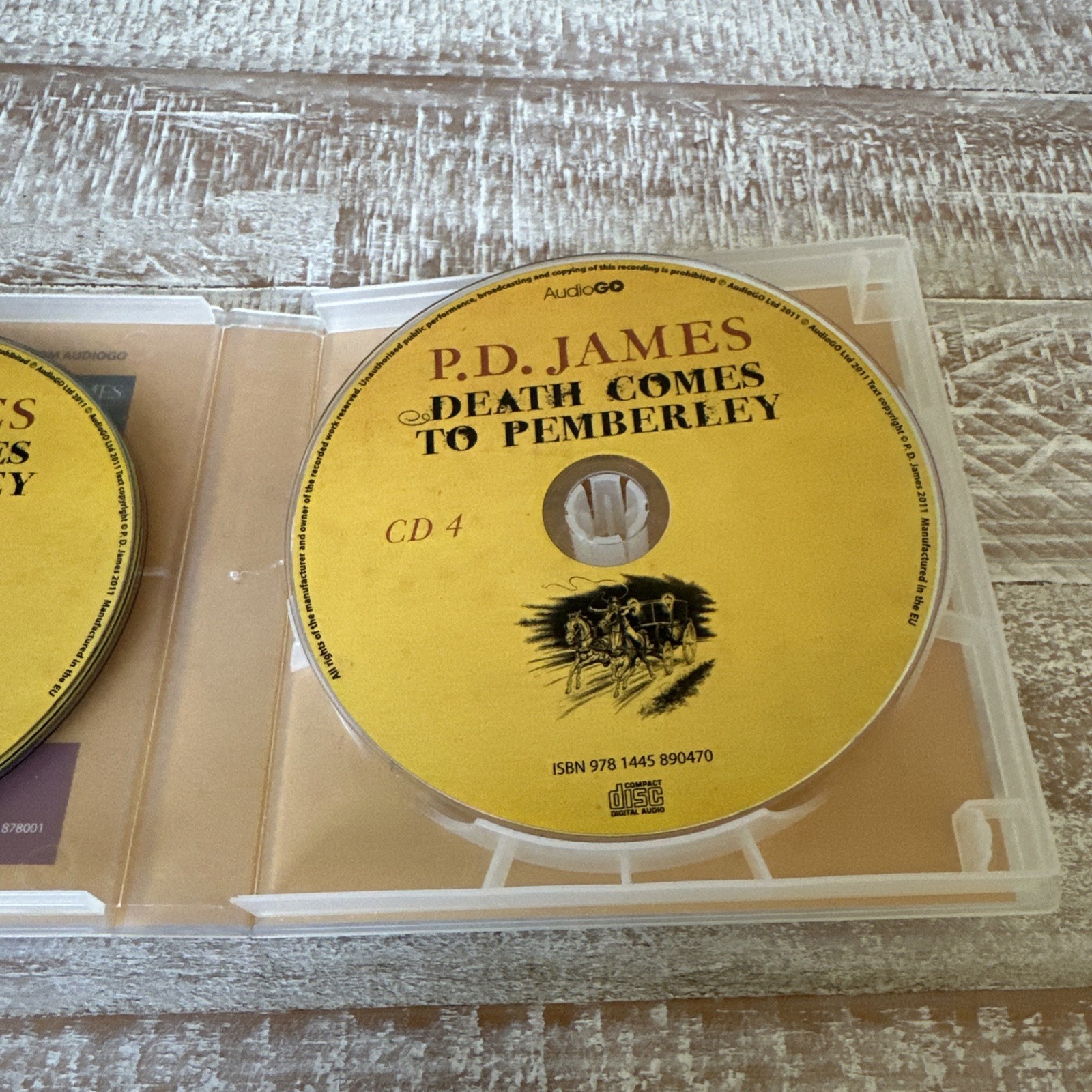 P.d. James Death Comes To Pemberley Audiobook Cd