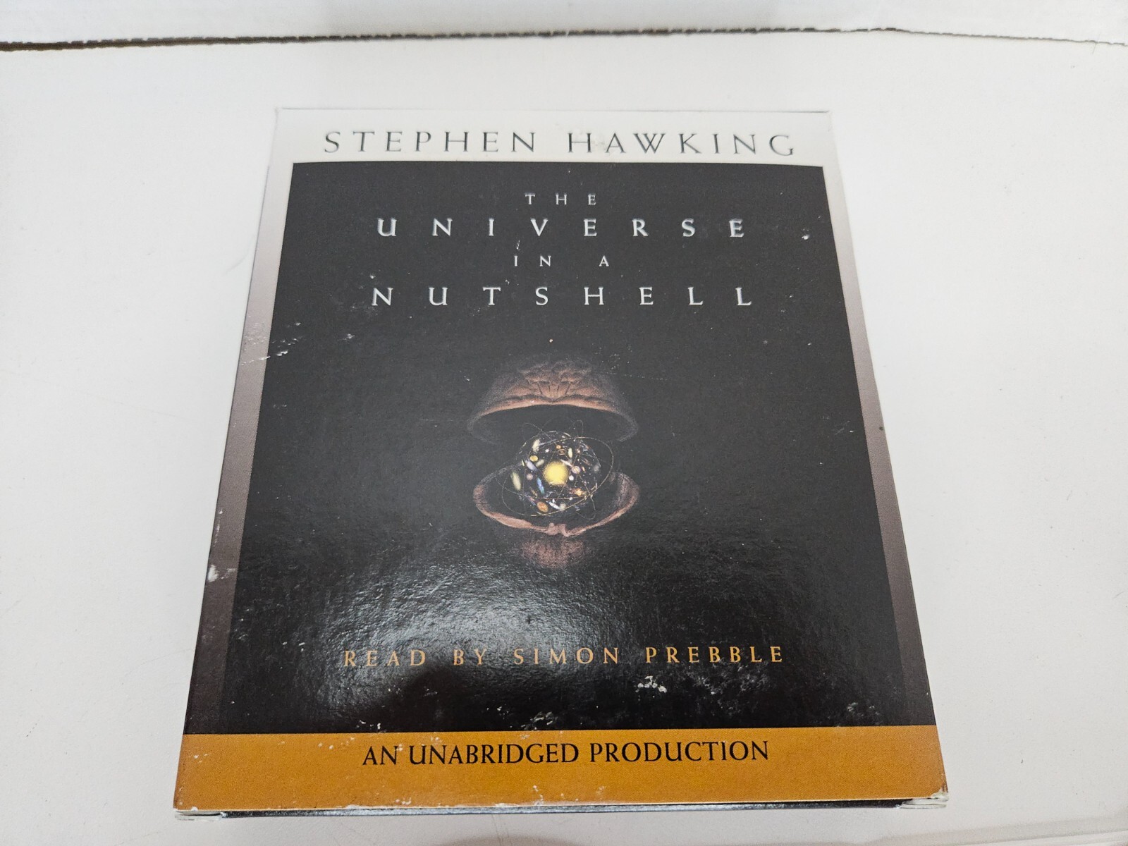 Stephen Hawking THE UNIVERSE IN A NUTSHELL Unabridged Prebble Audio Book 4 Discs